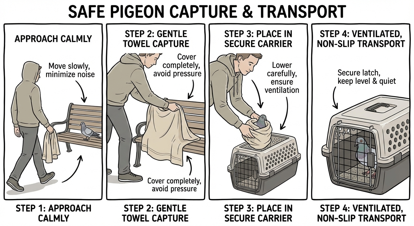 Pigeon Rescue and Rehabilitation: Overcoming Common Challenges with Practical Solutions