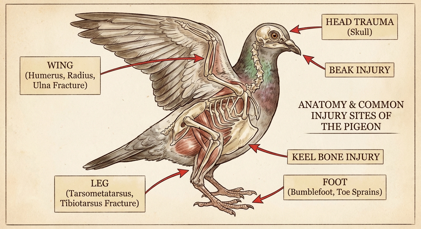 First Aid & Emergency Care for Injured or Sick Pigeons: Troubleshooting and Practical Solutions