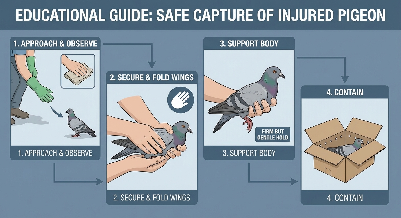 Pigeon Rescue: Troubleshooting and Problem-Solving in Rescue & Rehabilitation