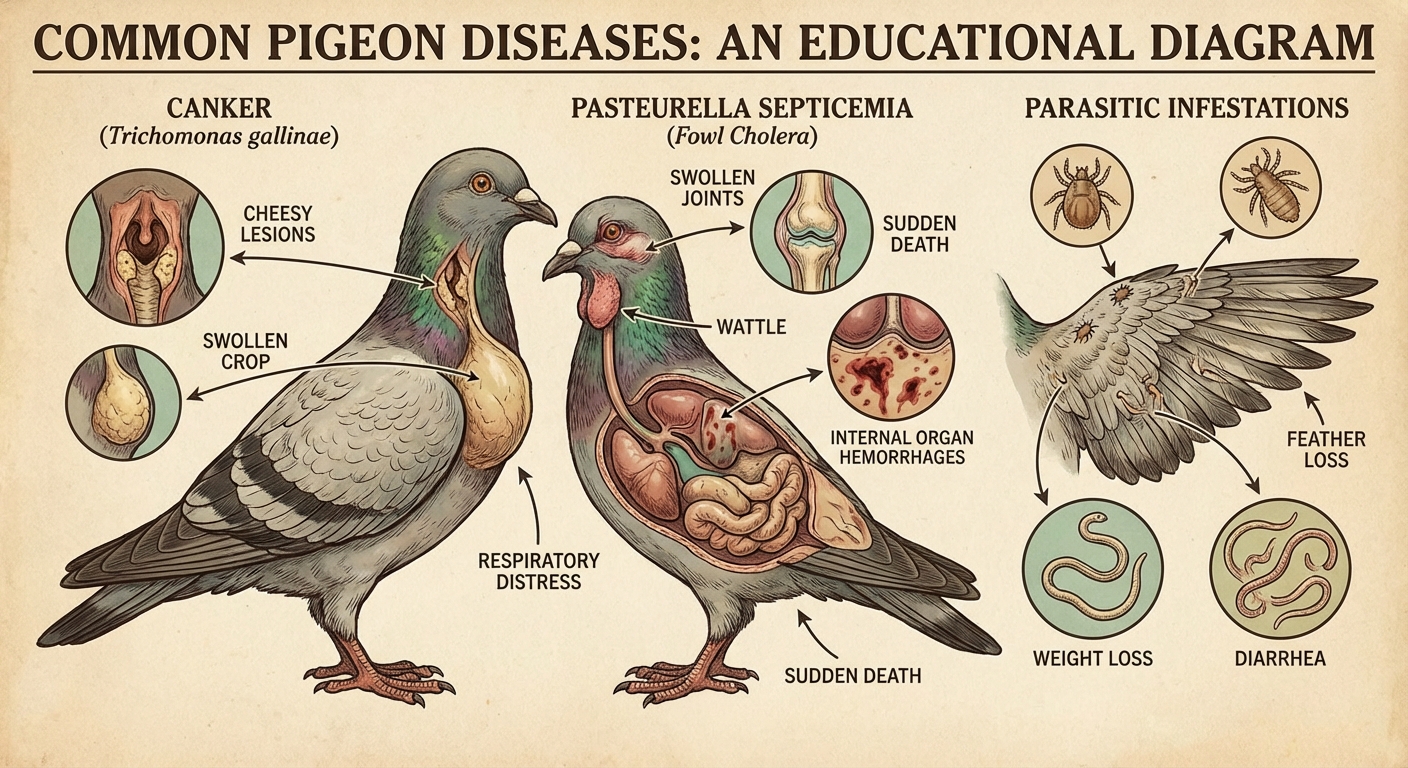 Pigeon Rescue: Troubleshooting and Problem-Solving in Pigeon Health & Medicine