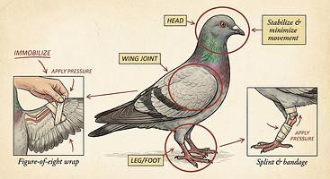 Pigeon Rescue: First Aid & Emergency Care — Step-by-Step Guide