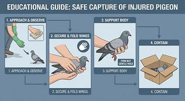 Pigeon Rescue: Troubleshooting and Problem-Solving in Rescue & Rehabilitation