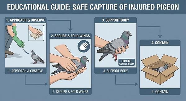 Pigeon Rescue: Troubleshooting and Problem-Solving in Rescue & Rehabilitation