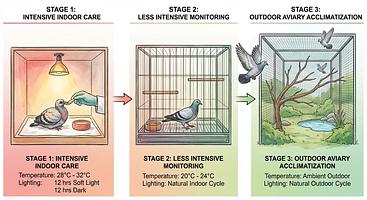 Pigeon Rescue and Rehabilitation: Seasonal Considerations and Best Practices