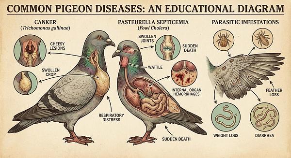 Pigeon Rescue: Troubleshooting and Problem-Solving in Pigeon Health & Medicine