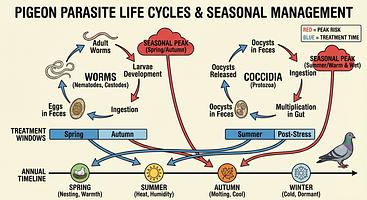 Pigeon Rescue: Health & Medicine with Seasonal Considerations