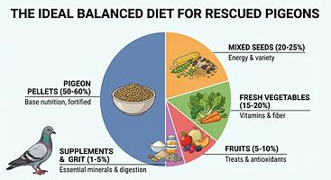 Pigeon Rescue Nutrition & Feeding: Overcoming Common Challenges
