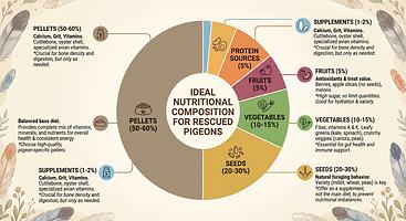 Advanced Nutrition & Feeding Practices in Pigeon Rescue