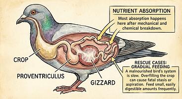 Pigeon Rescue: Essential Nutrition & Feeding Guidelines with Case Studies