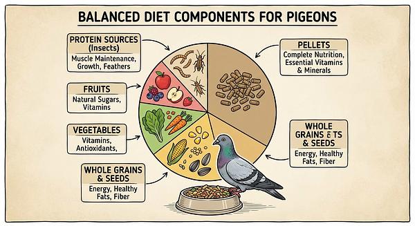 Comprehensive Guide to Nutrition & Feeding for Rescued Pigeons